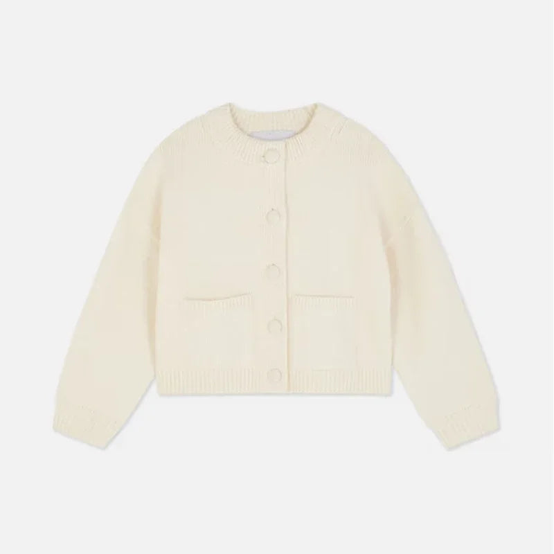 Éline Cozy Knit Cardigan – Minimal Classic Edition