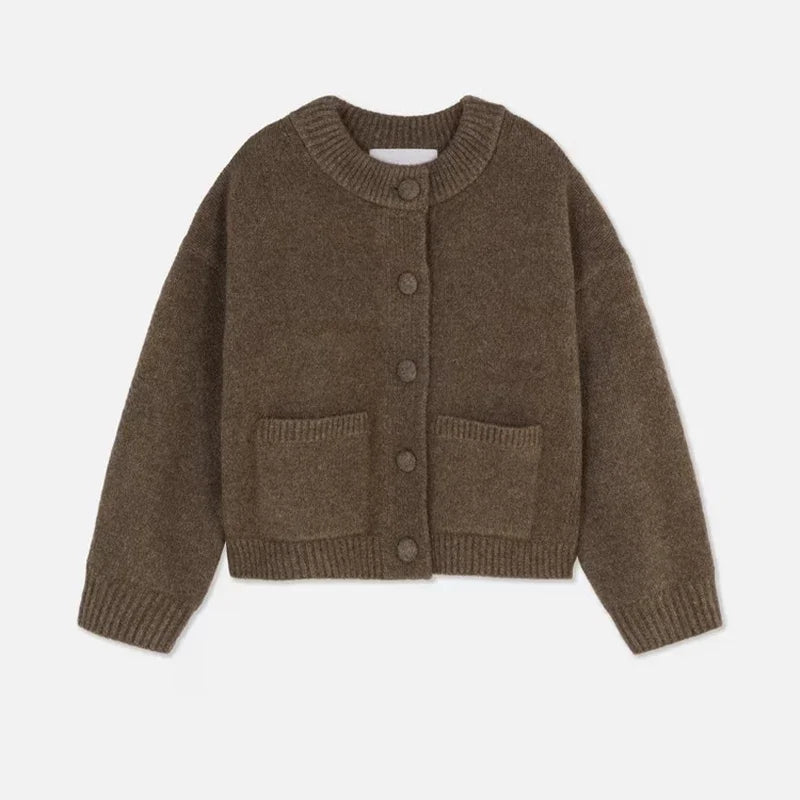 Éline Cozy Knit Cardigan – Minimal Classic Edition